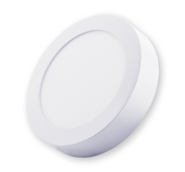 Downlight LED Redondo Branco Saliente 12W 6400K florida light solutions j florido