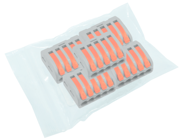 Ligador Rápido 5 Ligacőes – Polybag 5un.- florida light solutions - j florido