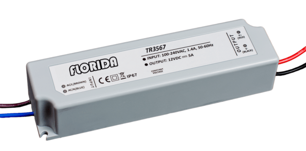 Fonte de Alimentação 12V IP67 florida light solutions j florido