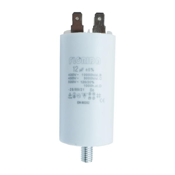 Condensador 450V com terminais - 1µF até 70µF florida light solutions j florido